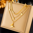 Retro Butterfly Necklace