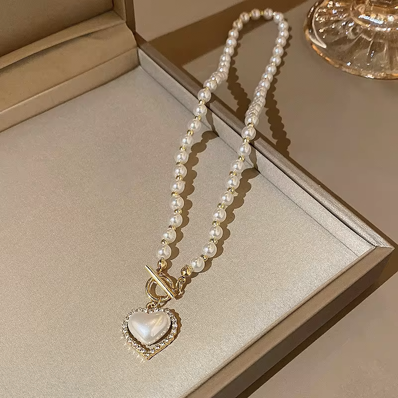 Korean Style Beaded Vintage Necklace