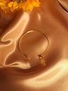 Butterfly Open-End Bangle Bracelet	