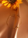 Oval Emerald Design Bangle Bracelet	
