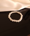 Pearl, Rhinestone, and Medium Chain Bracelet Trio	