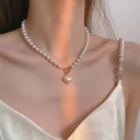 Korean Style Beaded Vintage Necklace