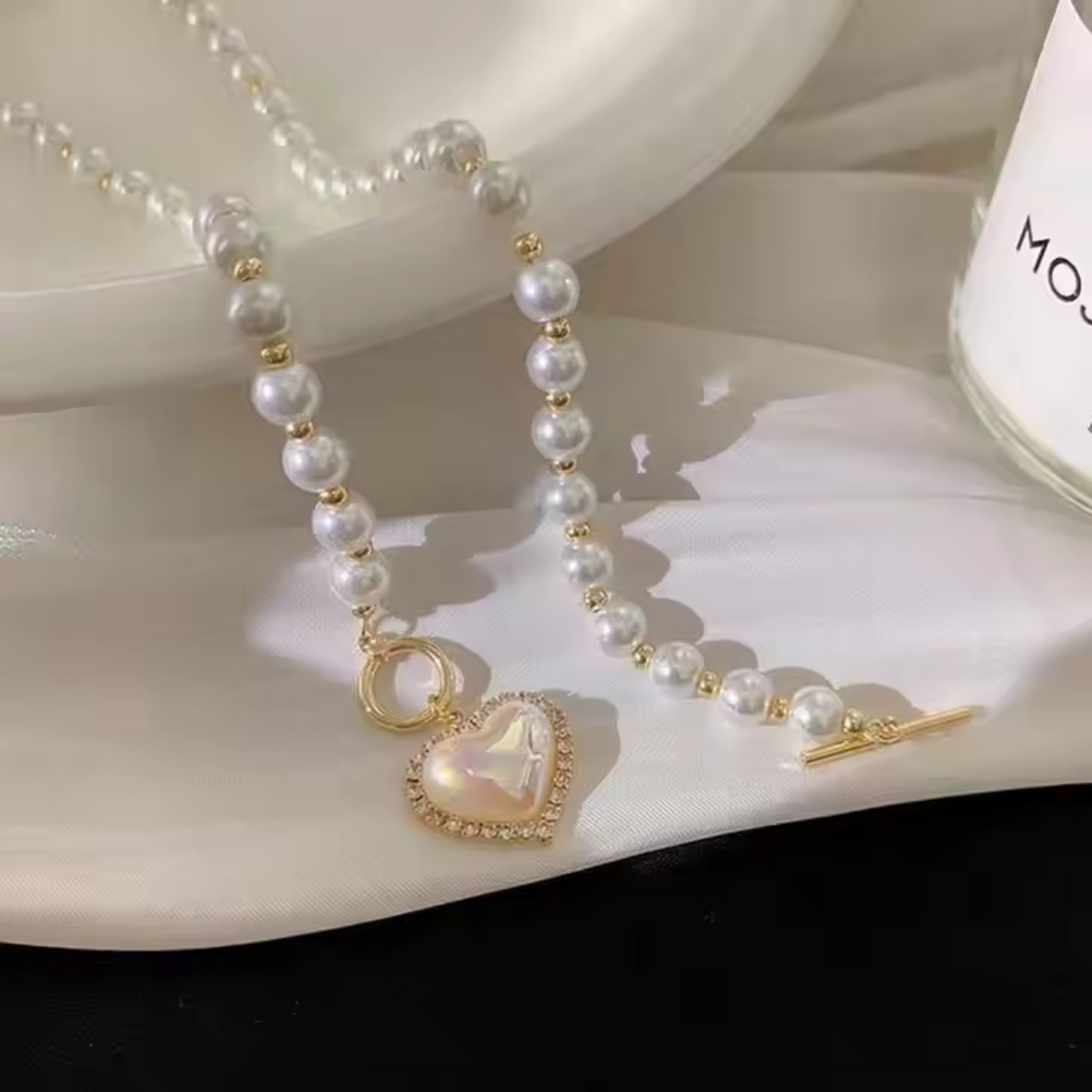 Korean Style Beaded Vintage Necklace