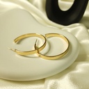 Swanky Large Gold Hoop Earrings