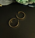 Swanky Large Gold Hoop Earrings