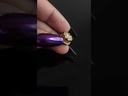 18k Gold Plated Round Pendant Rhinestone Necklace