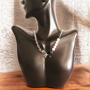 Pearl & Chain Butterfly Necklace