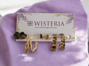 Set Of 5 Classic Studs & Hoop Earrings