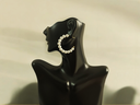 Golden & Pearl Hoop Earrings Set - 5 Piece Combo