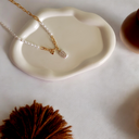 Irregular Faux Pearl Chunky Chain Necklace