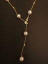 Quirky Lariat Beaded Necklace
