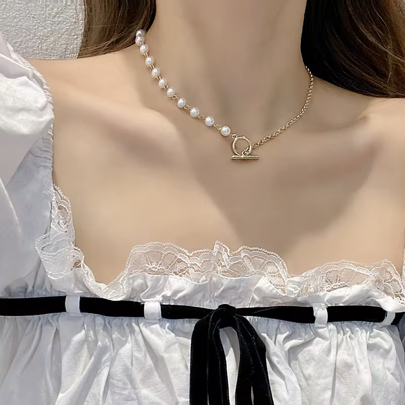 Fashion Pearl Chain Necklace