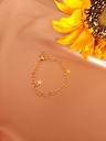 Heart and Star Pendant Bracelet Combo	