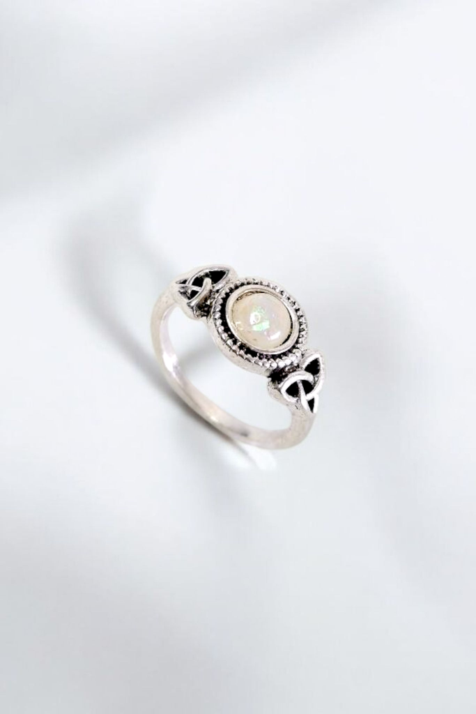 Trinity Glow Opal Ring  