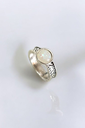 Tribal Moonstone Band Ring  