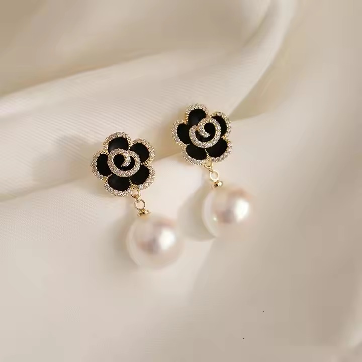 Camellia Drop Earrings