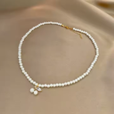 Retro Cherry Pearl Necklace