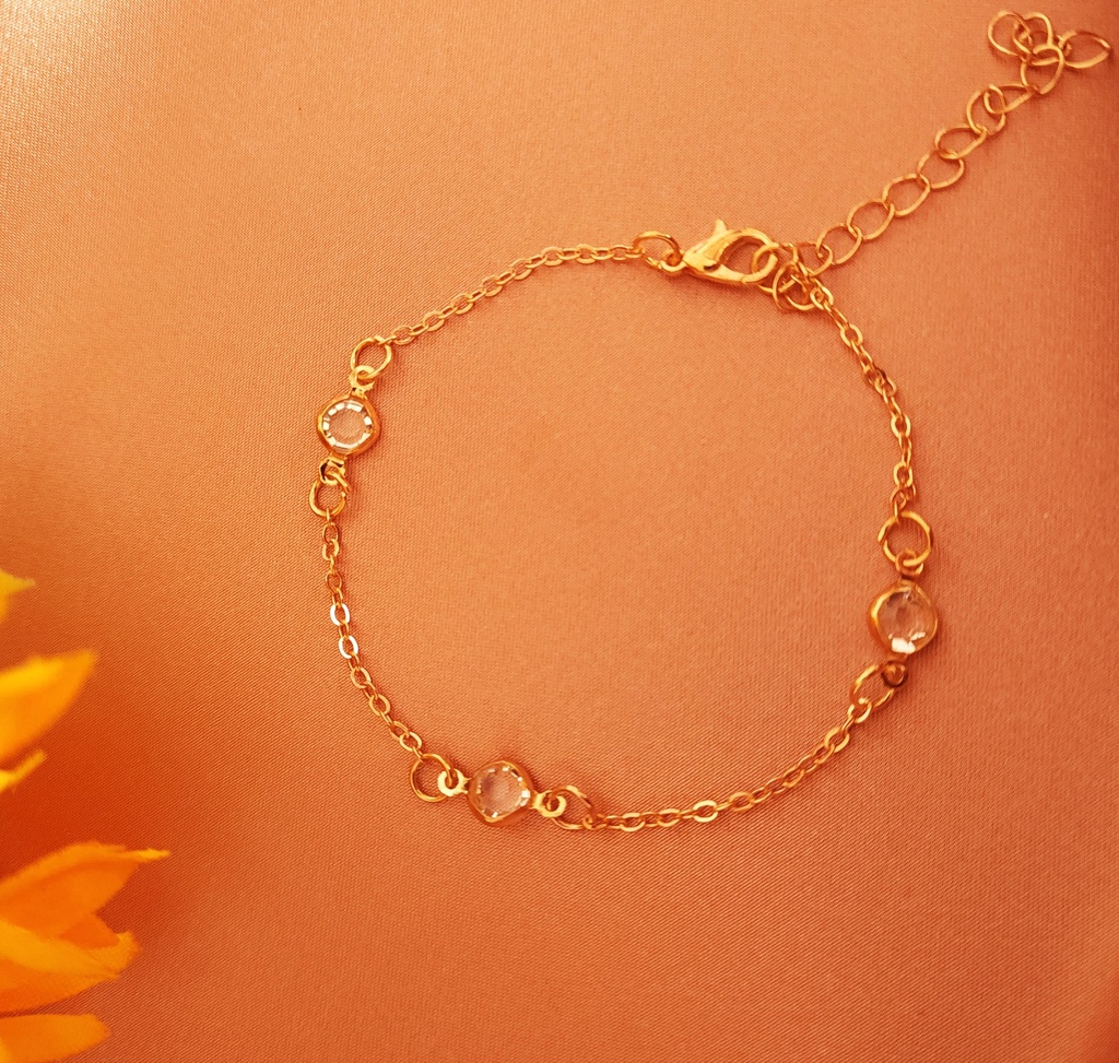 Twilight Sparkle: Rhinestone Accented Chain Bracelet
