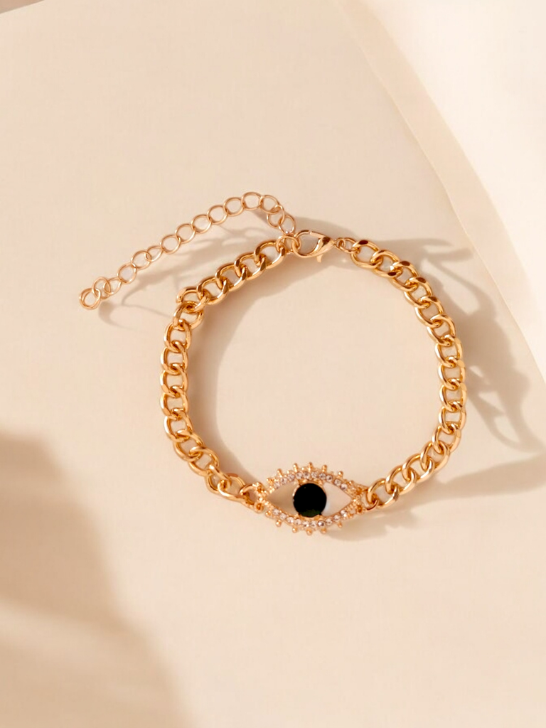 Mystic Guard Bracelet with Evil Eye Charm