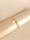 Graceful Pearl Charm Bracelet with Oval Pendant