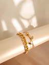 Rosy Reverie: Rose-Inspired Bracelet Duo 