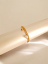 Radiant Luxe Bracelet with Pearl and Golden Bead Drops