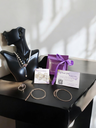 Eternal Grace: A Love Story in Silver and Pearl(with a Free Ring and Gift Wrapping)