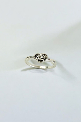 Vintage Rose Bloom Ring