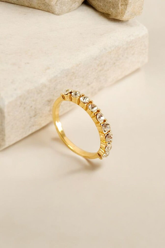 [RG-579-460-Gol-7] Glint Band Ring 