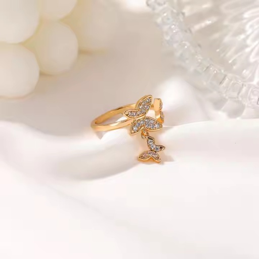 [RG-593-474-Gol-6] Flutter Ring   